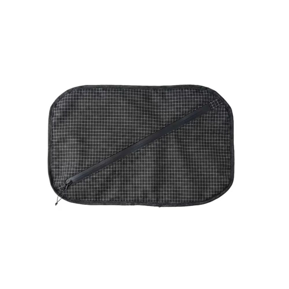 Camp Pillow Compressible - Мягкая сумка-подушка 2-в-1 с ретро-сетчатым узором,