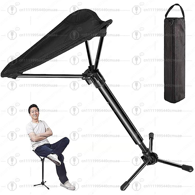 Outdoor Camping Folding Chair - Портативный складной стул-табурет Maza из нержавеющей