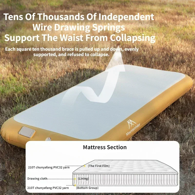 Outdoor Camping Cot - Надувной матрас Mountainhiker для 2 человек