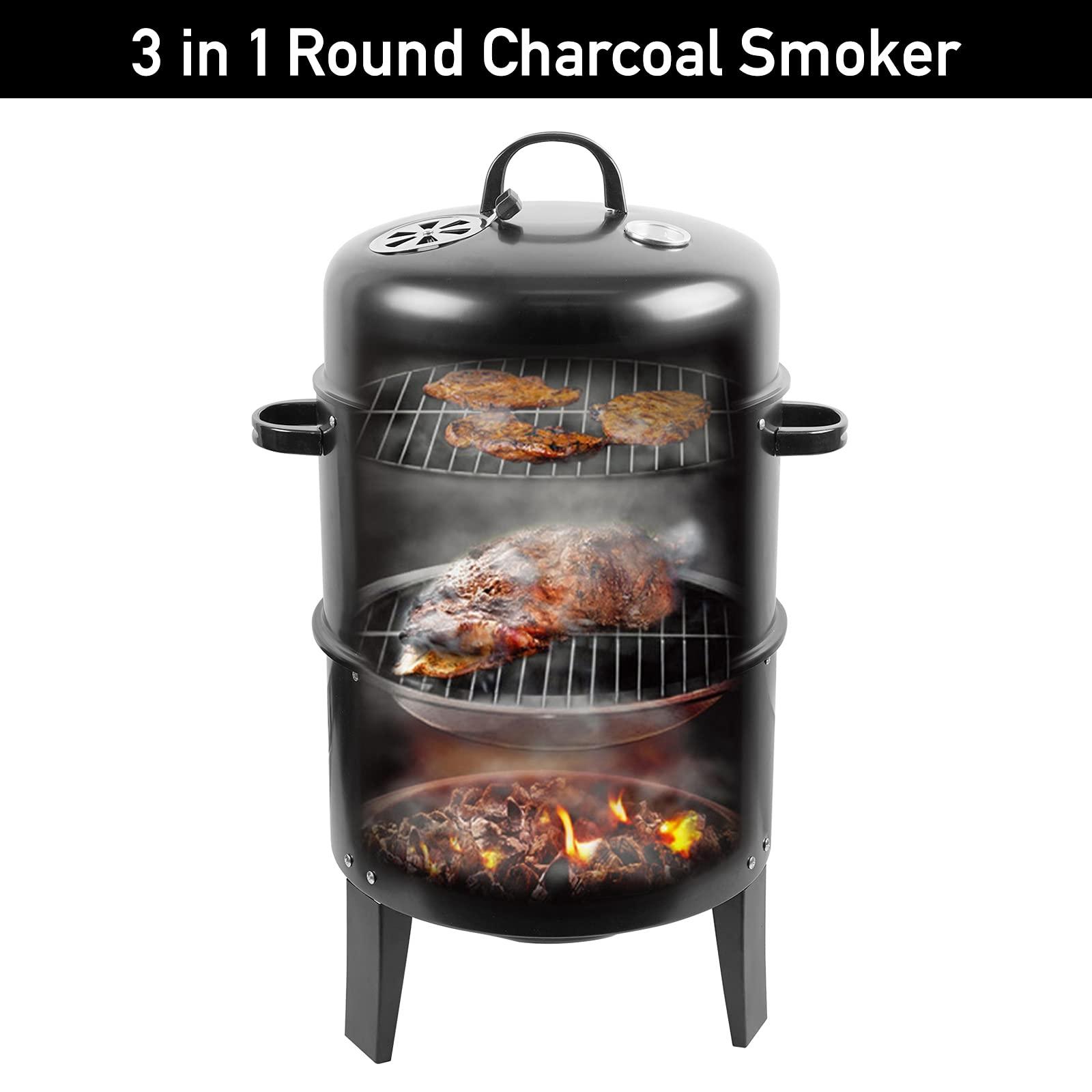Outdoor Camping Fire Pit - Вертикальная плита для барбекю, угольный гриль,