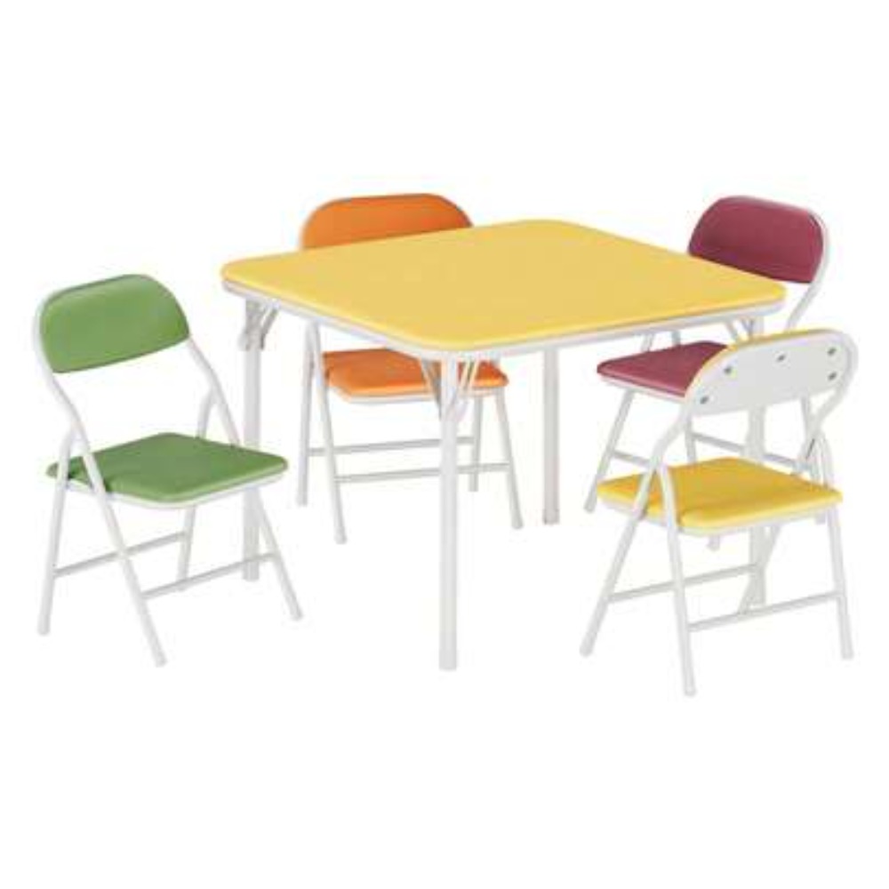 Outdoor Camping Table And Chairs - Складной квадратный стол и стулья для