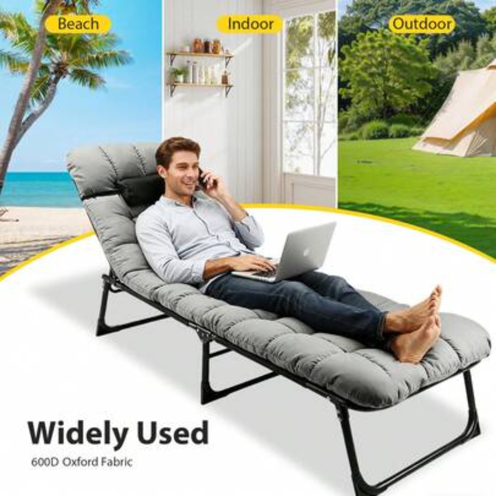 Прочная складная походная кров – обзор и цена Outdoor Camping Cot