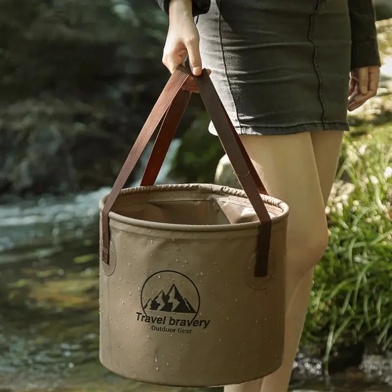 Складное портативное ведро 5/1 – обзор и цена Outdoor Camping Bathroom