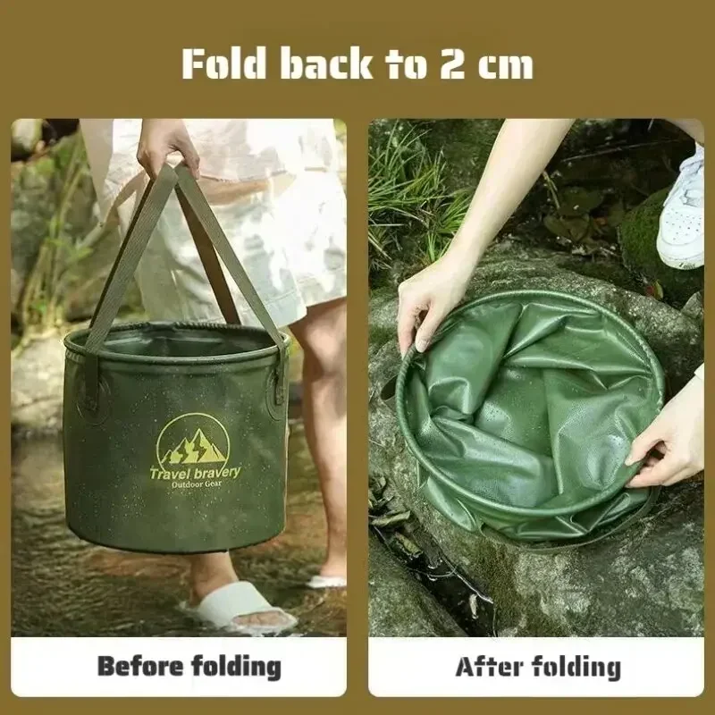 Складное портативное ведро 5/1 – обзор и цена Outdoor Camping Bathroom
