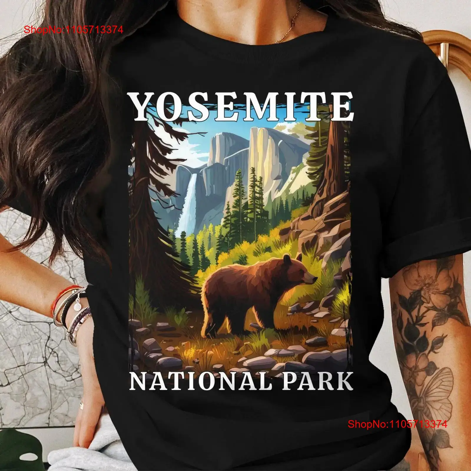 Футболка-свитшот с изображение – обзор и цена Outdoor Camping Yosemite