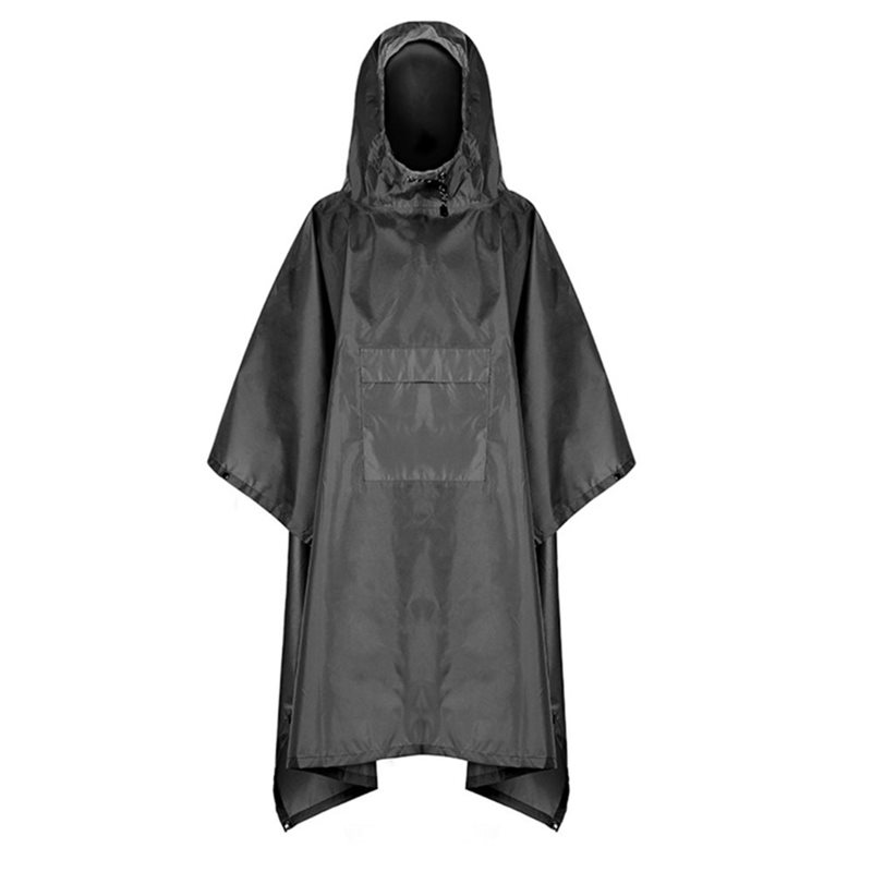 AB34-Дождевик-пончо для активн – обзор и цена Camping Rain Poncho