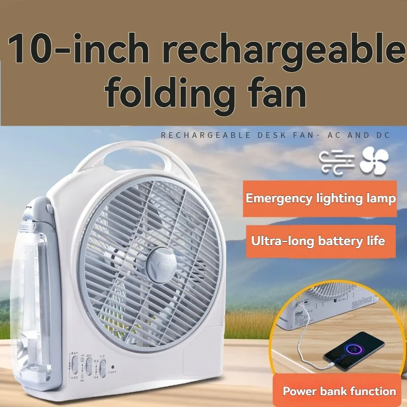 Портативный 10-дюймовый энерго – обзор и цена Outdoor Camping Fans