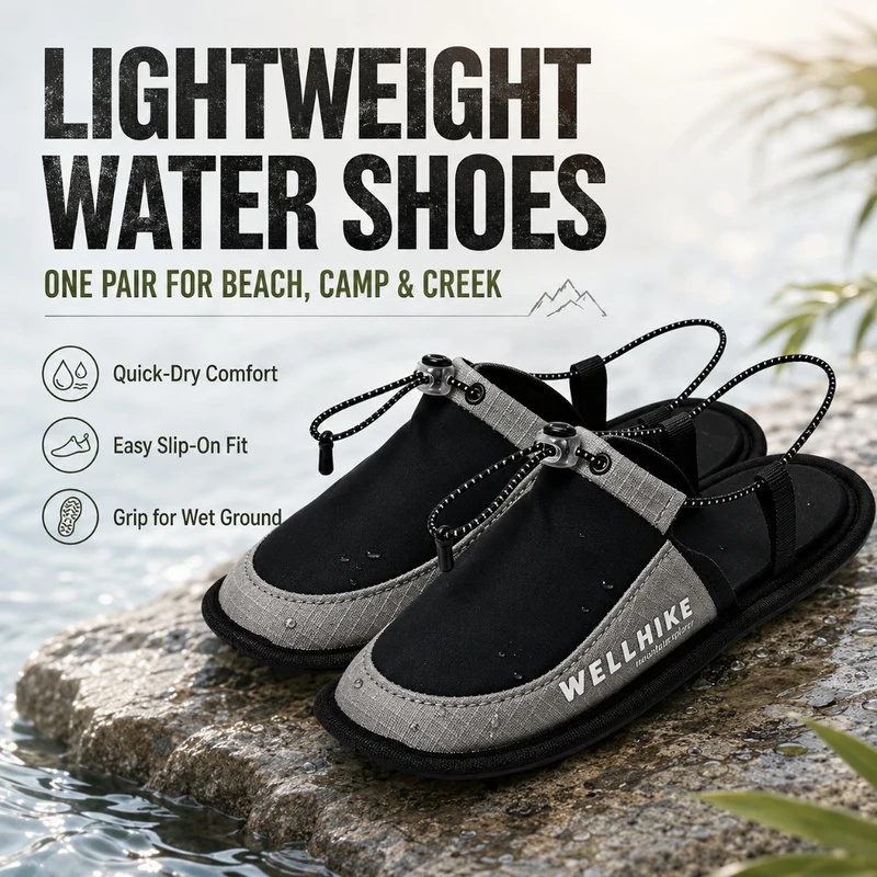 Быстросохнущие туристические т – обзор и цена Outdoor Camping Slippers