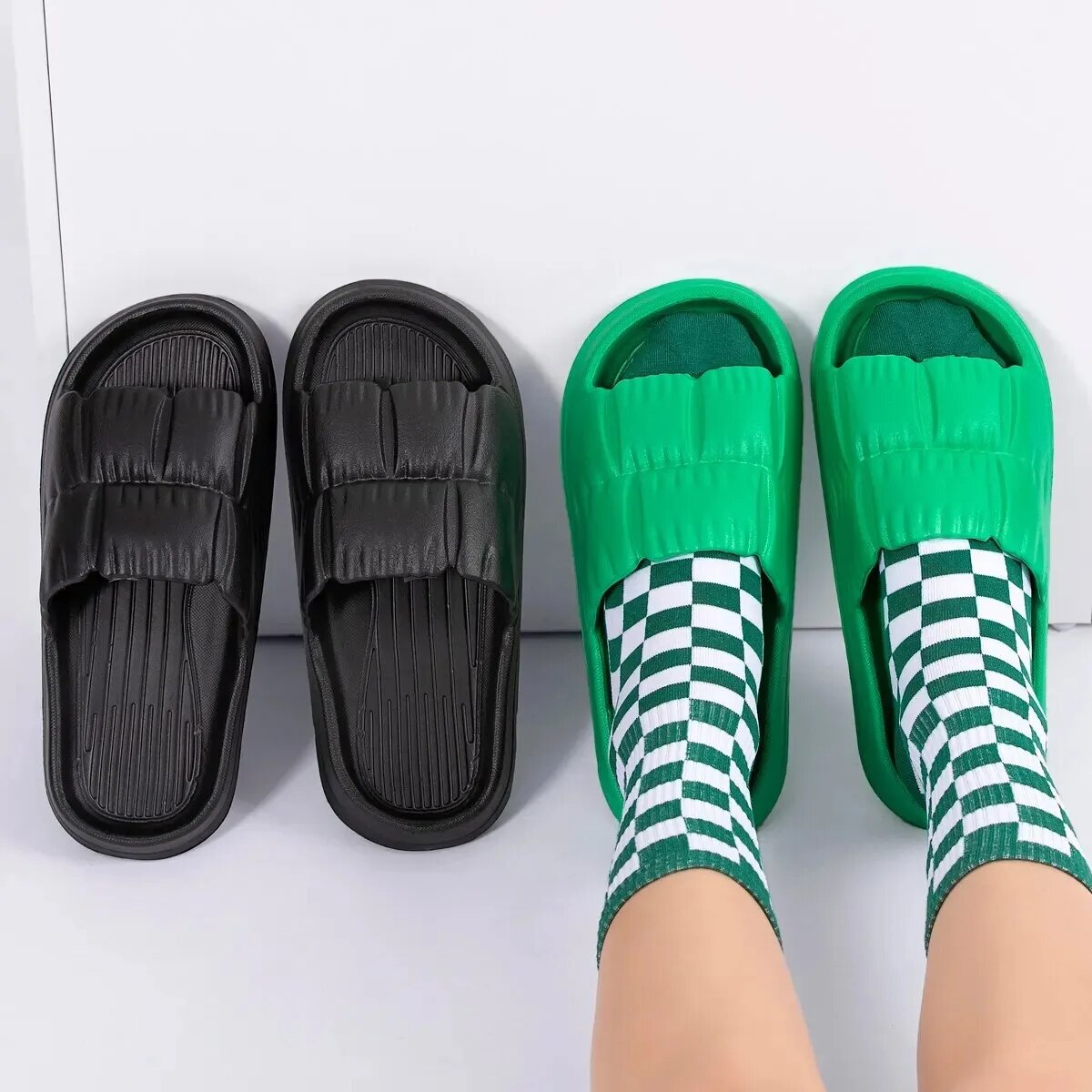 Женские тапочки-облака на мягк – обзор и цена Outdoor Camping Slippers
