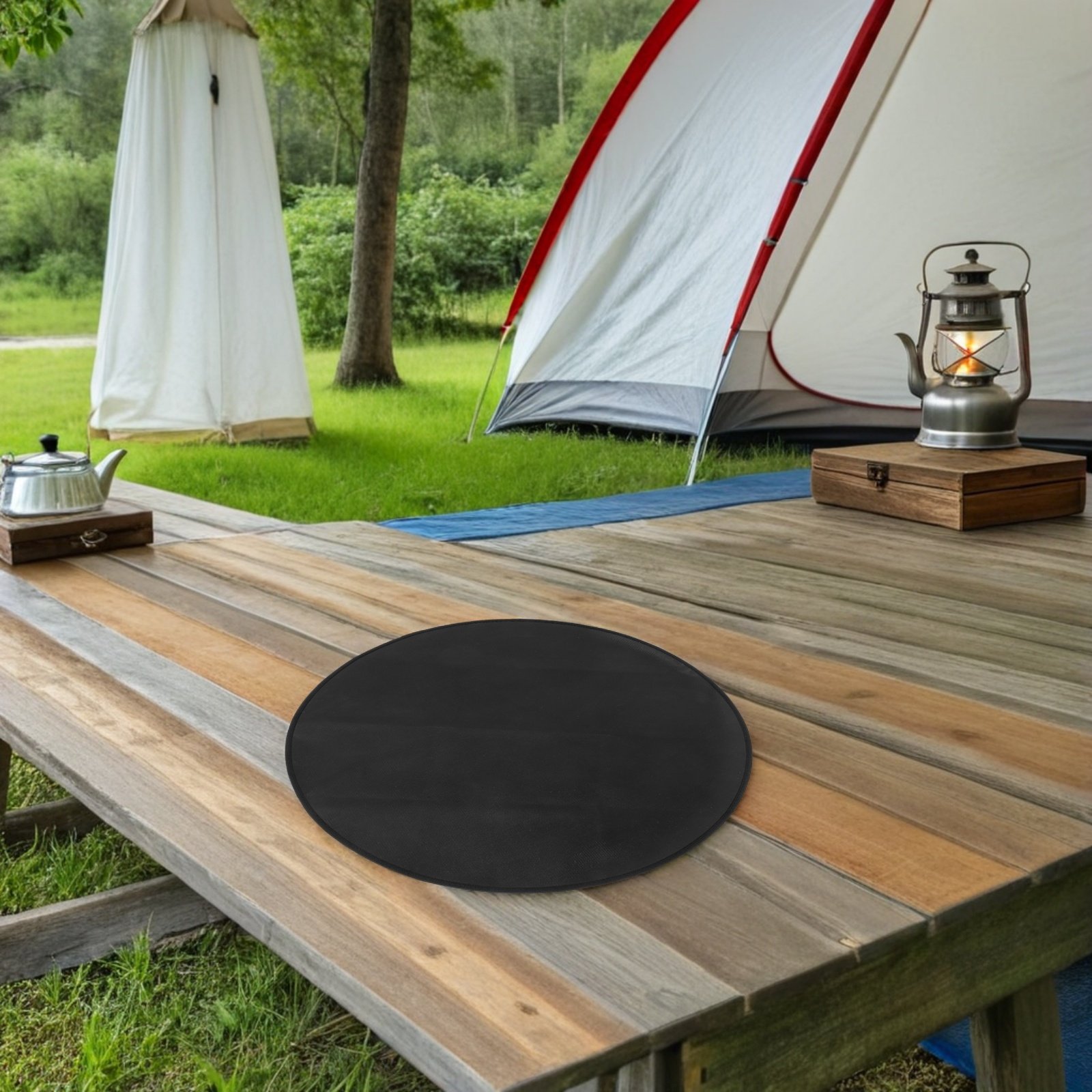 Круглый огнеупорный коврик для – обзор и цена Outdoor Camping Fire Pit