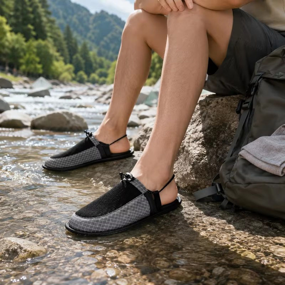 Складные быстросохнущие водные – обзор и цена Outdoor Camping Slippers