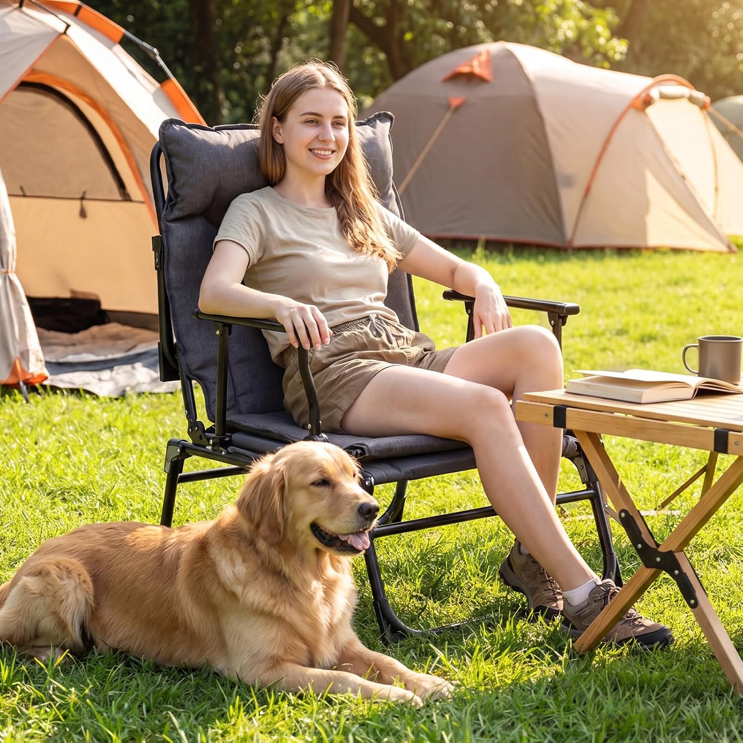Складной шезлонг для патио, ко – обзор и цена Outdoor Camping Cot