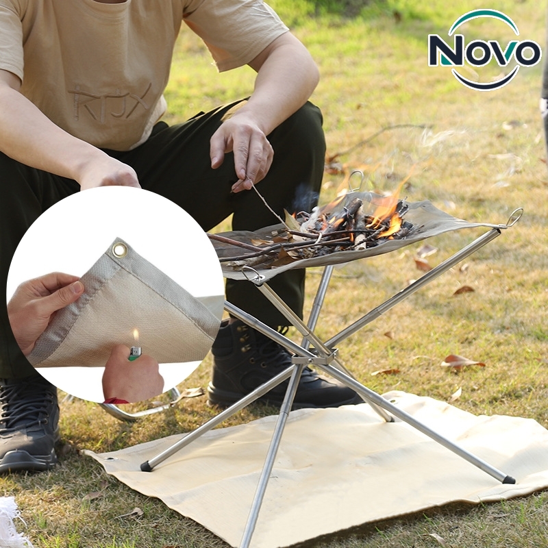 Огнеупорный коврик для кемпинг – обзор и цена Outdoor Camping Fire Pit