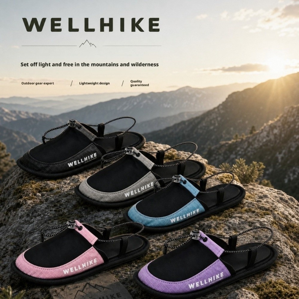 1 пара нескользящих дорожных т – обзор и цена Outdoor Camping Slippers
