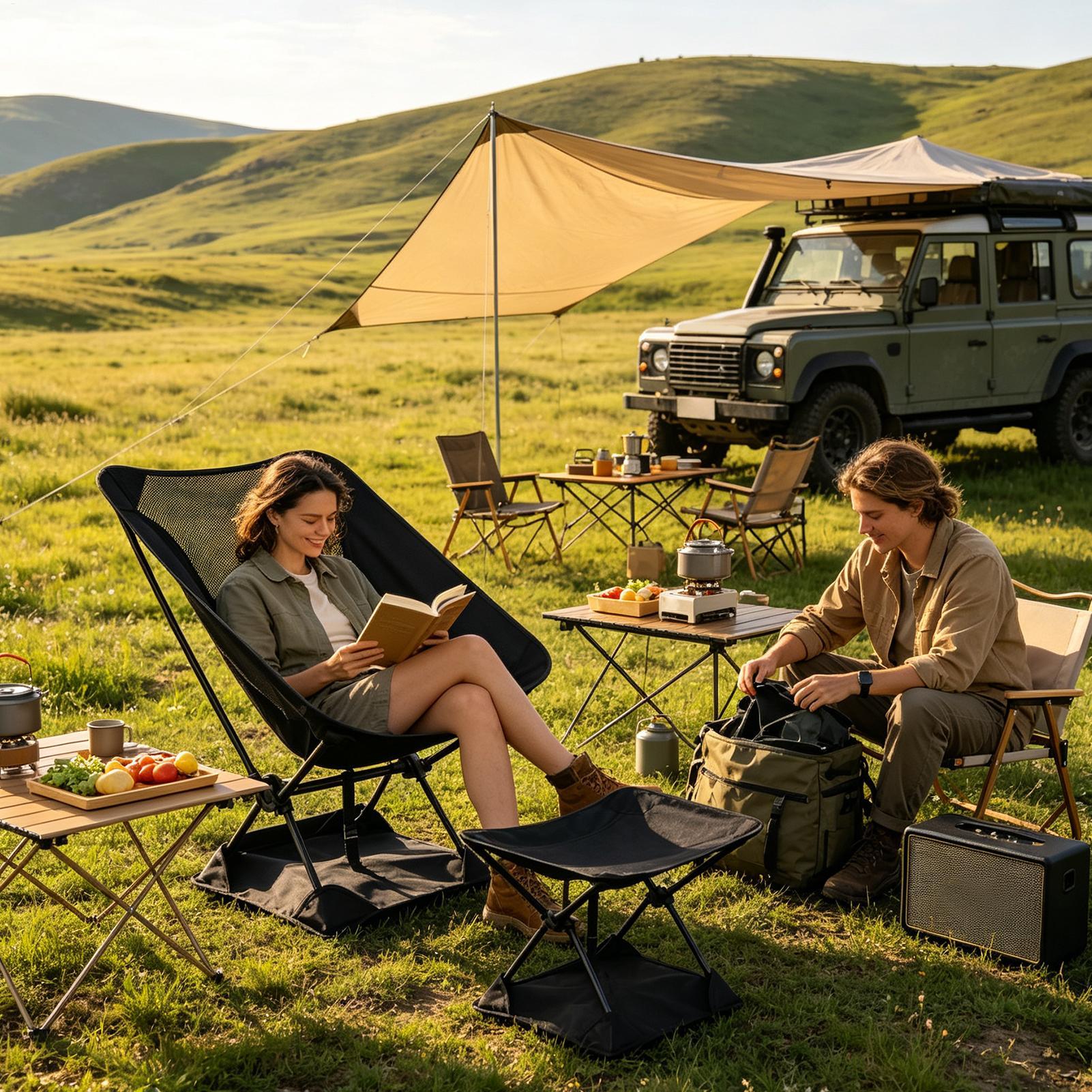 Напольный коврик из ткани Оксф – обзор и цена Outdoor Camping Table And Chairs