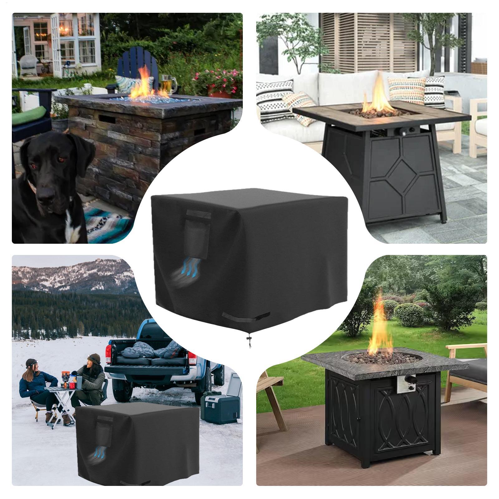 Крышка для костра, квадратный  – обзор и цена Outdoor Camping Fire Pit