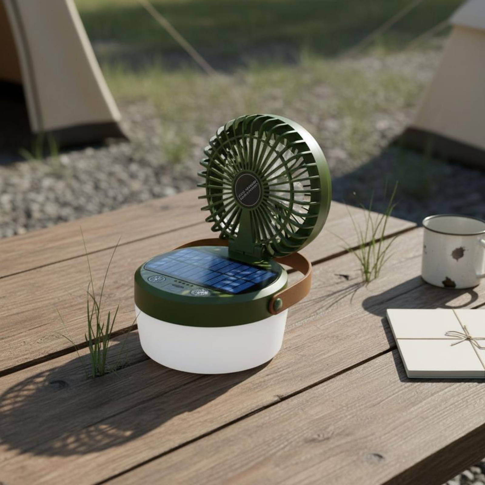 Солнечный кемпинговый вентилят – обзор и цена Outdoor Camping Fans