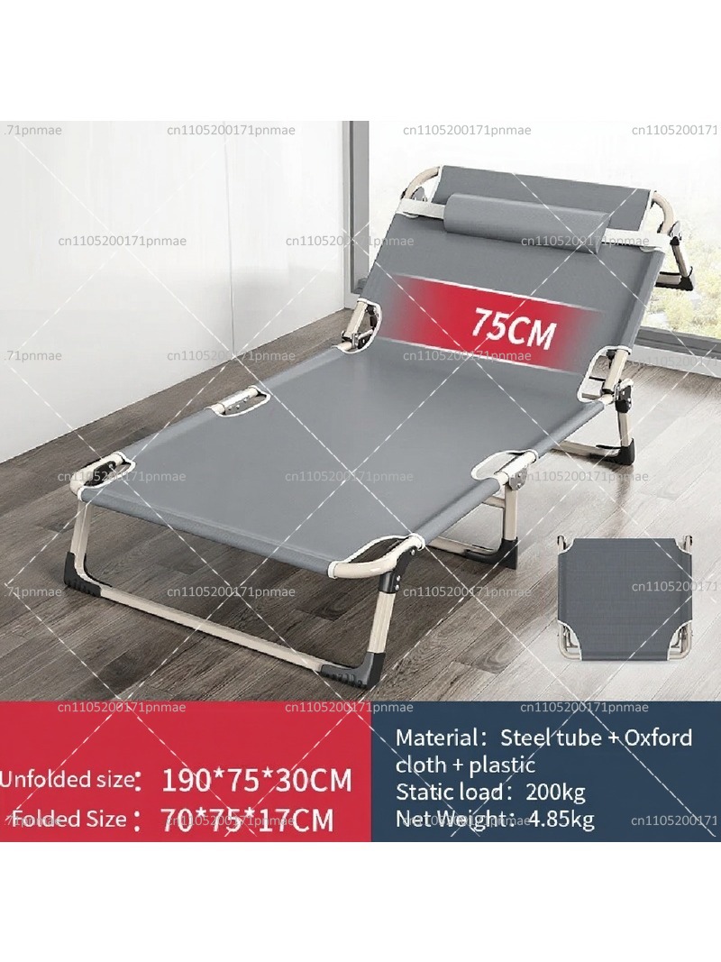 Металлическая складная односпа – обзор и цена Outdoor Camping Folding Chair