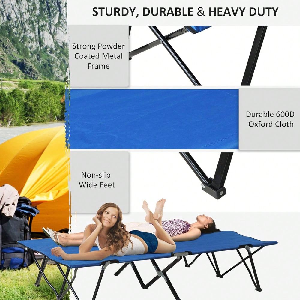 Складная походная раскладушка  – обзор и цена Outdoor Camping Cot