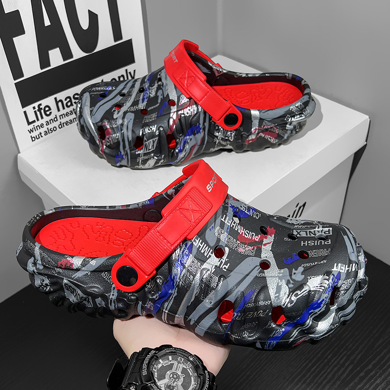 Мужские сандалии большого разм – обзор и цена Outdoor Camping Slippers