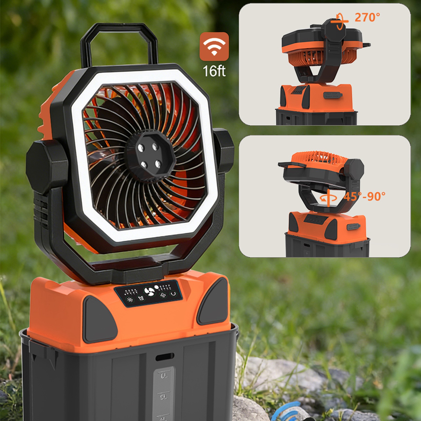 Перезаряжаемый вентилятор для  – обзор и цена Outdoor Camping Fans