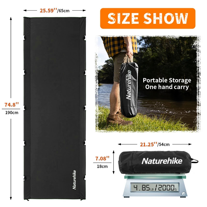 Раскладная кровать Naturehike  – обзор и цена Outdoor Camping Cot