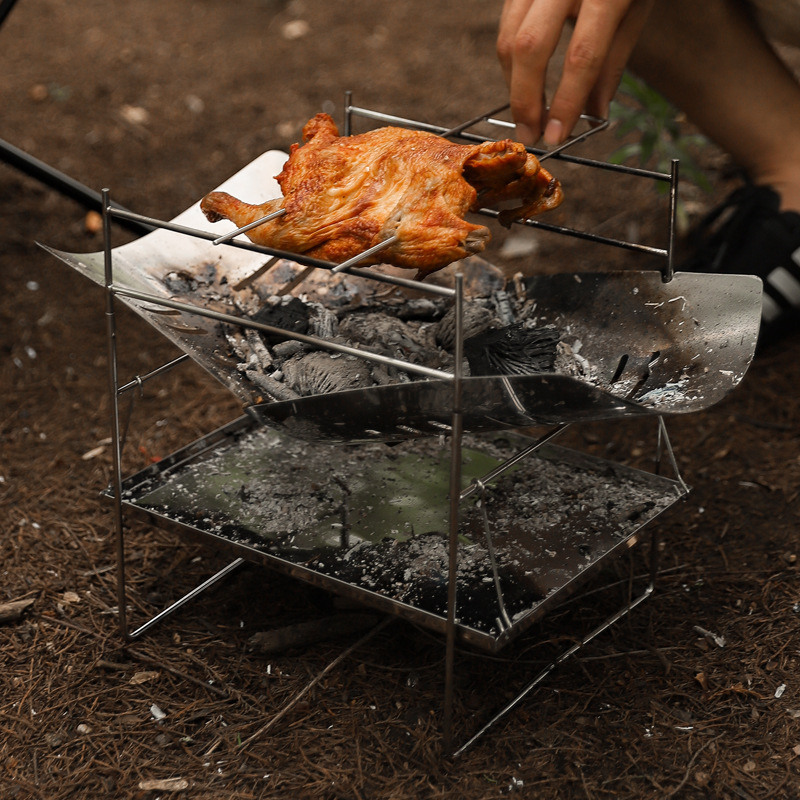 Дровяная походная печь, портат – обзор и цена Outdoor Camping Fire Pit