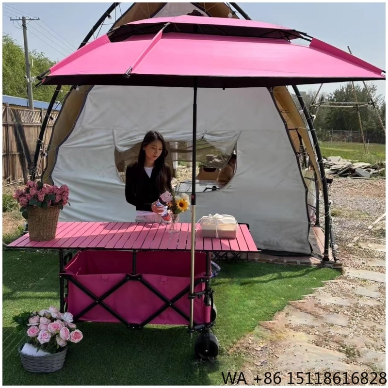 Складная тележка 420 л, высоко – обзор и цена Outdoor Camping Canopy